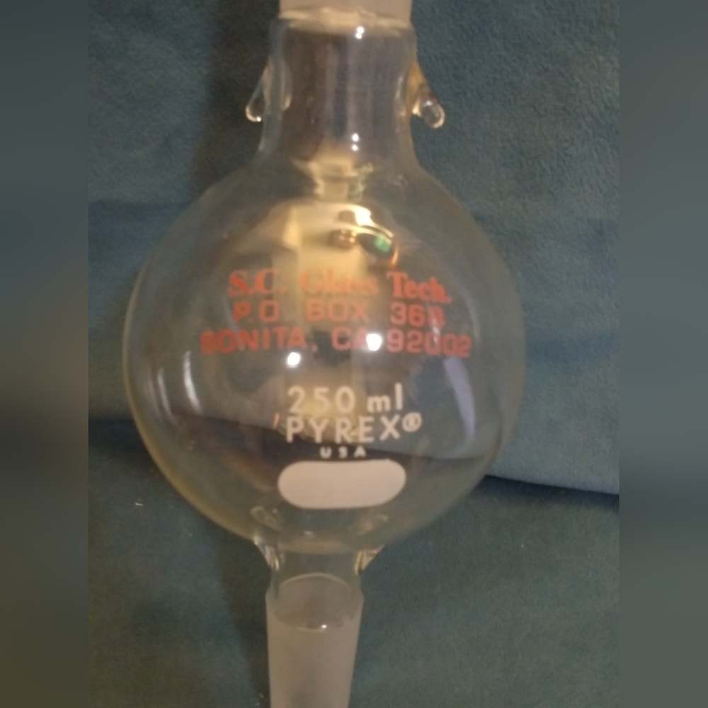 Pyrex 250 ml. Flask - Picture 3 of 5
